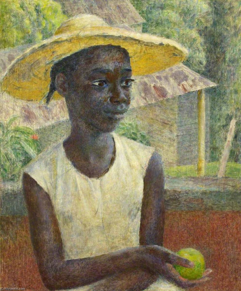 Ancilla With An Orange — Dod Procter
