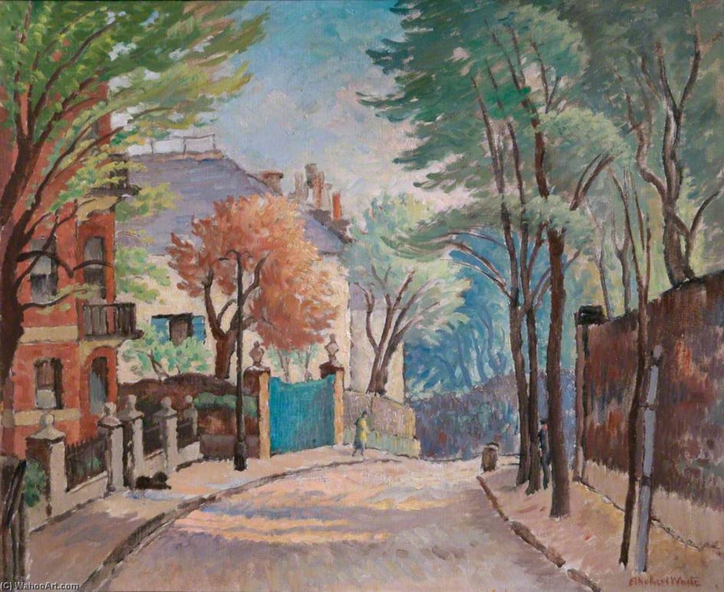 Romney's House, Hampstead, London — Ethelbert White