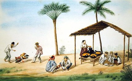 A Foodstall On A Street — Jose Honorato Lozano