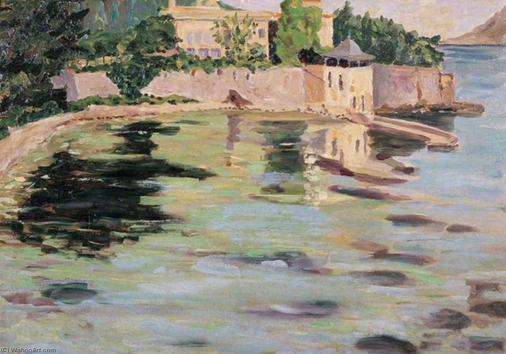 The Coast Near Cannes — Winston Spencer Churchill