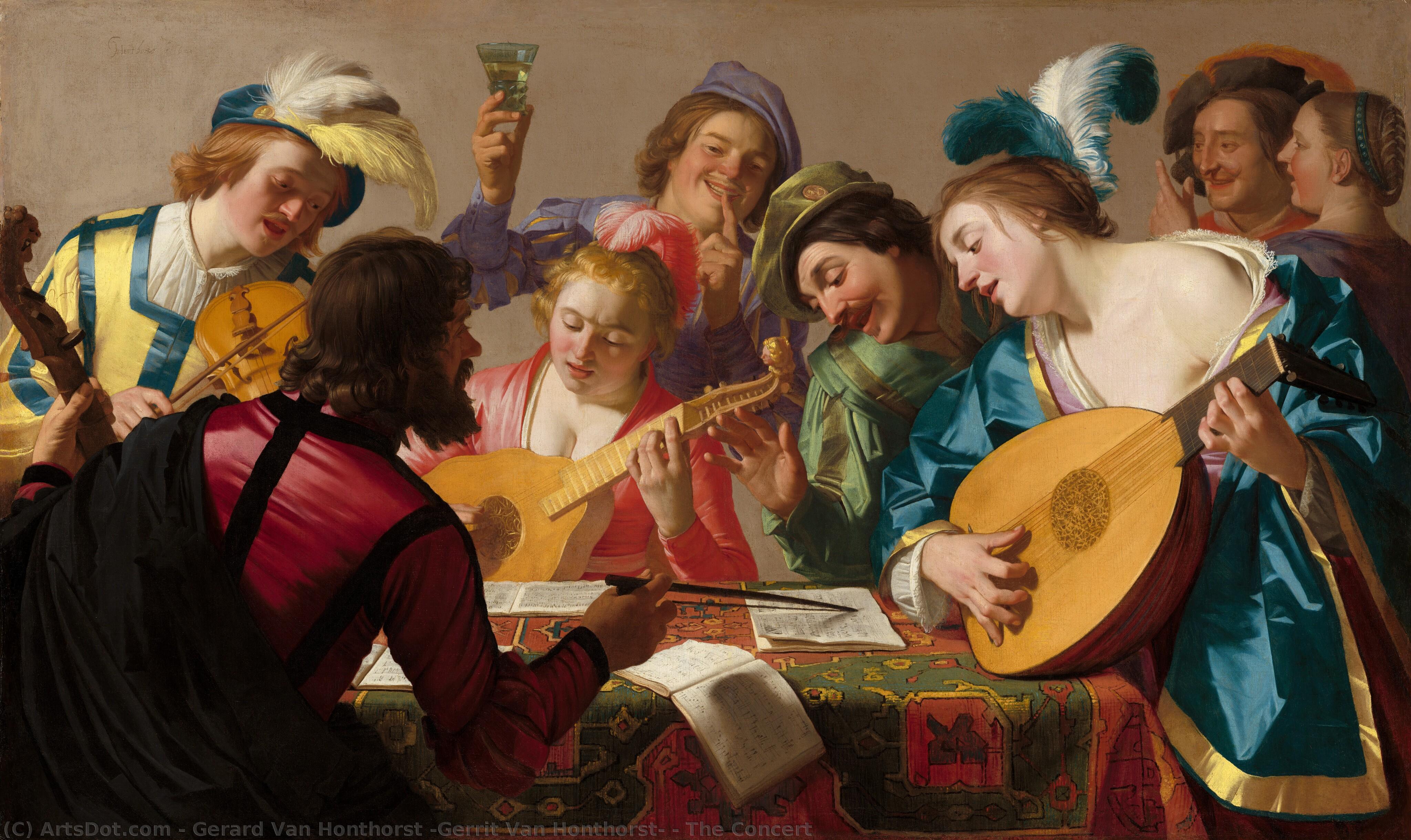 The Concert — Герхард Ван Хонторст