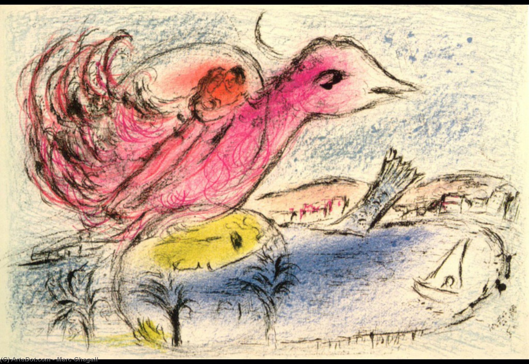 La Bahía — Marc Chagall