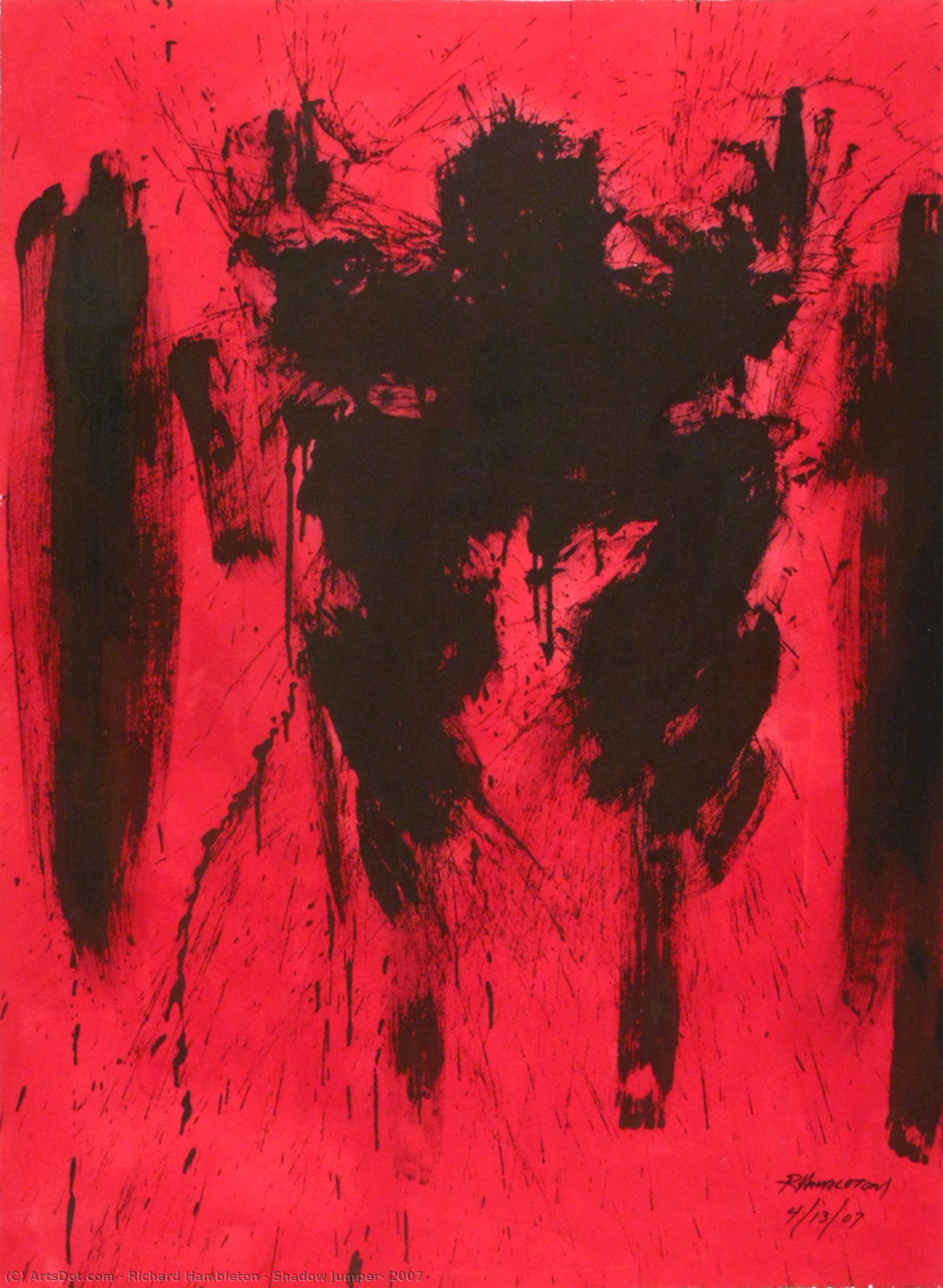 Shadow Jumper, 2007 — Richard Hambleton