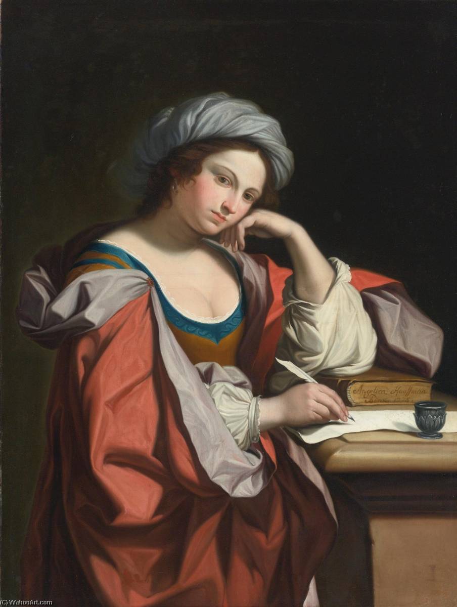 A Sybil — Angelica Kauffmann (maria Anna Angelika)