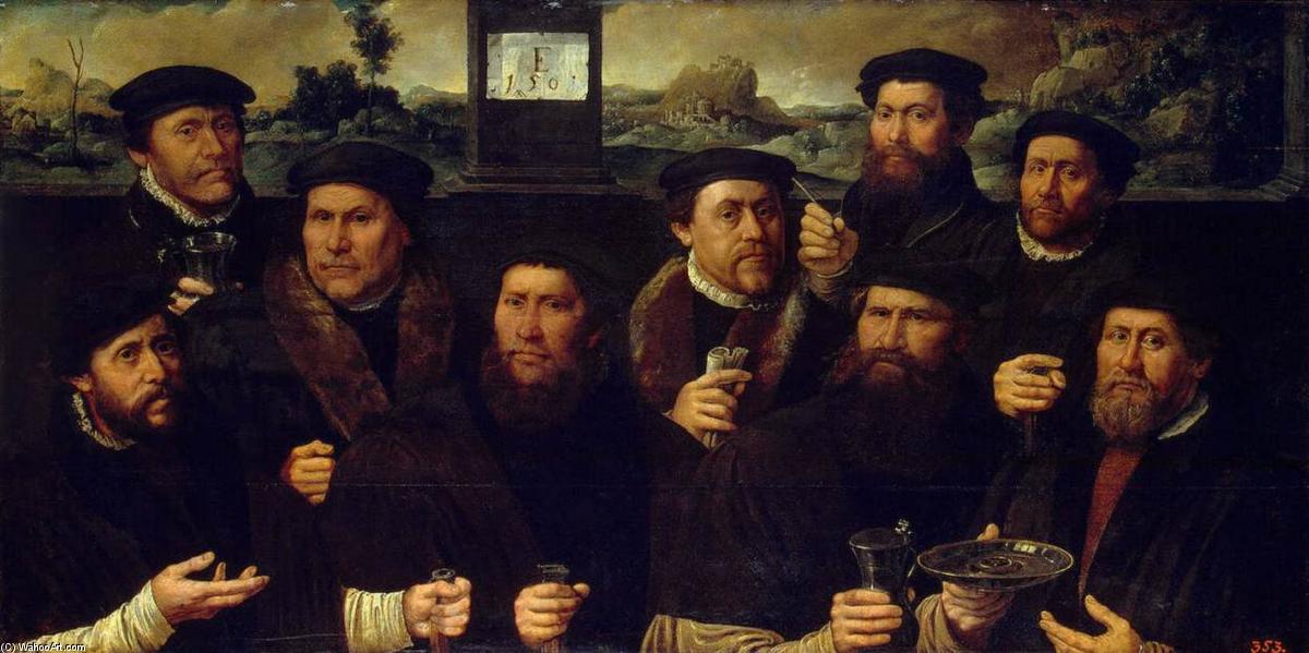 Group Portrait Of The Amsterdam Shooting Corporation — Dirck Jacobsz