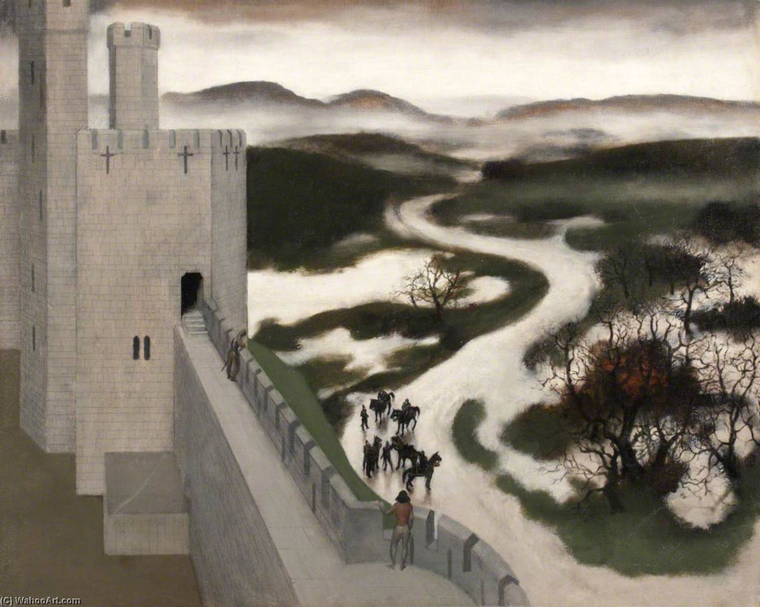 Relays Carrying The King's Messages, 1482 — Harold Sandys Williamson