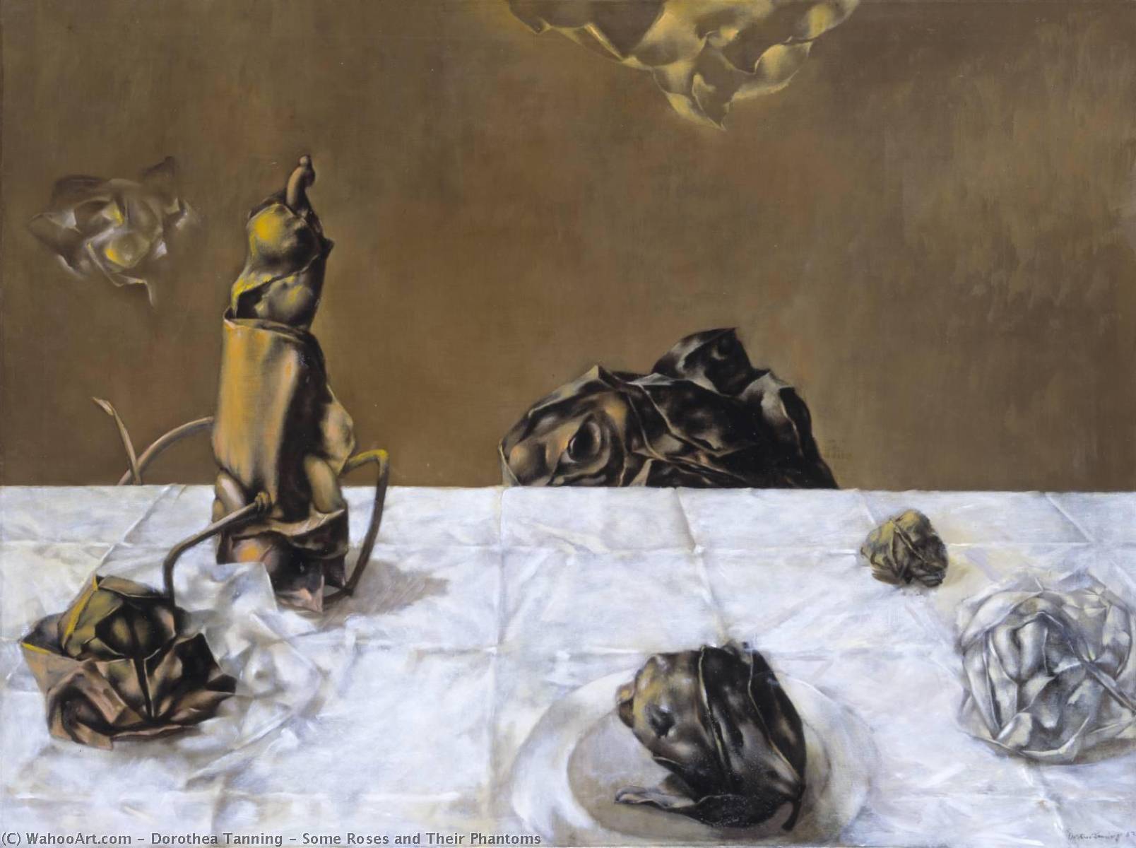 Some Roses And Their Phantoms — Dorothea Tanning
