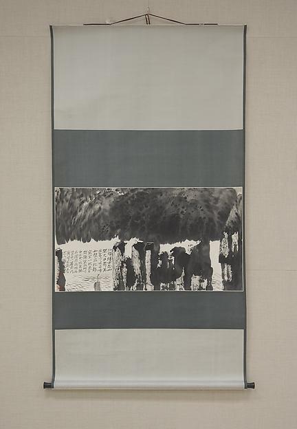 當代 李華生 出峽圖 軸 Coming Through The Gorges — Li Huasheng