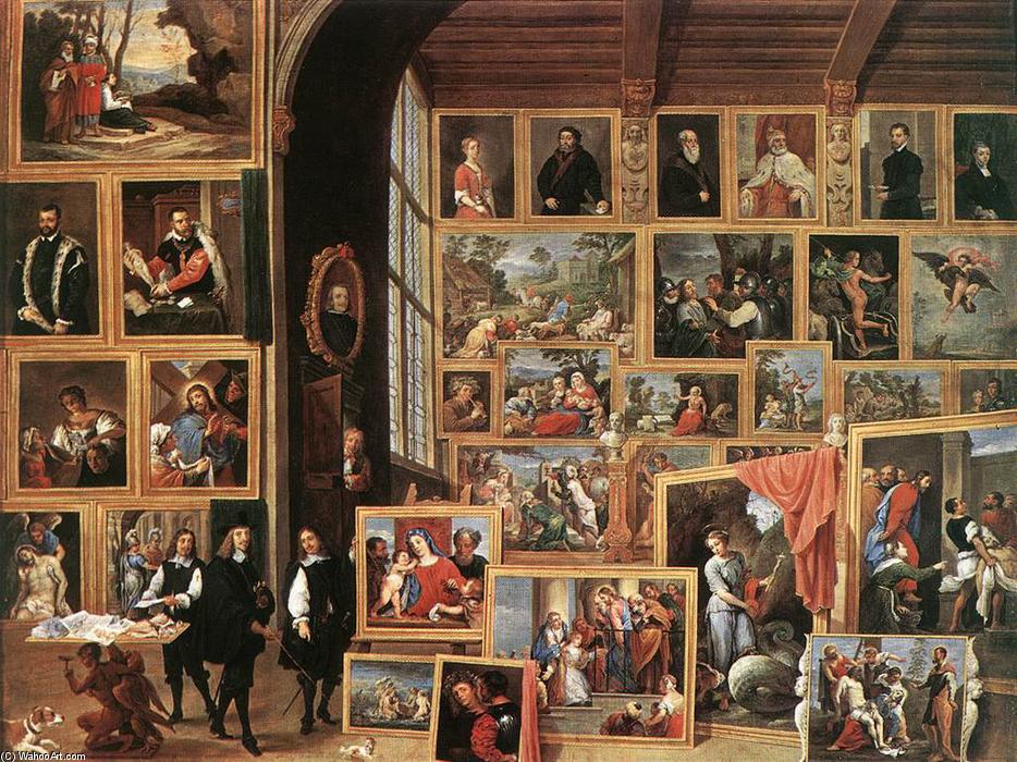 The Gallery Of Archduke Leopold In Brussels — David Teniers The Younger