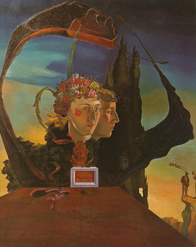 Das Porträt Von Vicomtesse Marie-laure De Noailles — Salvador Dalí