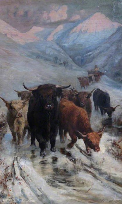 Winter In Glen Lomond — Joseph Denovan Adam