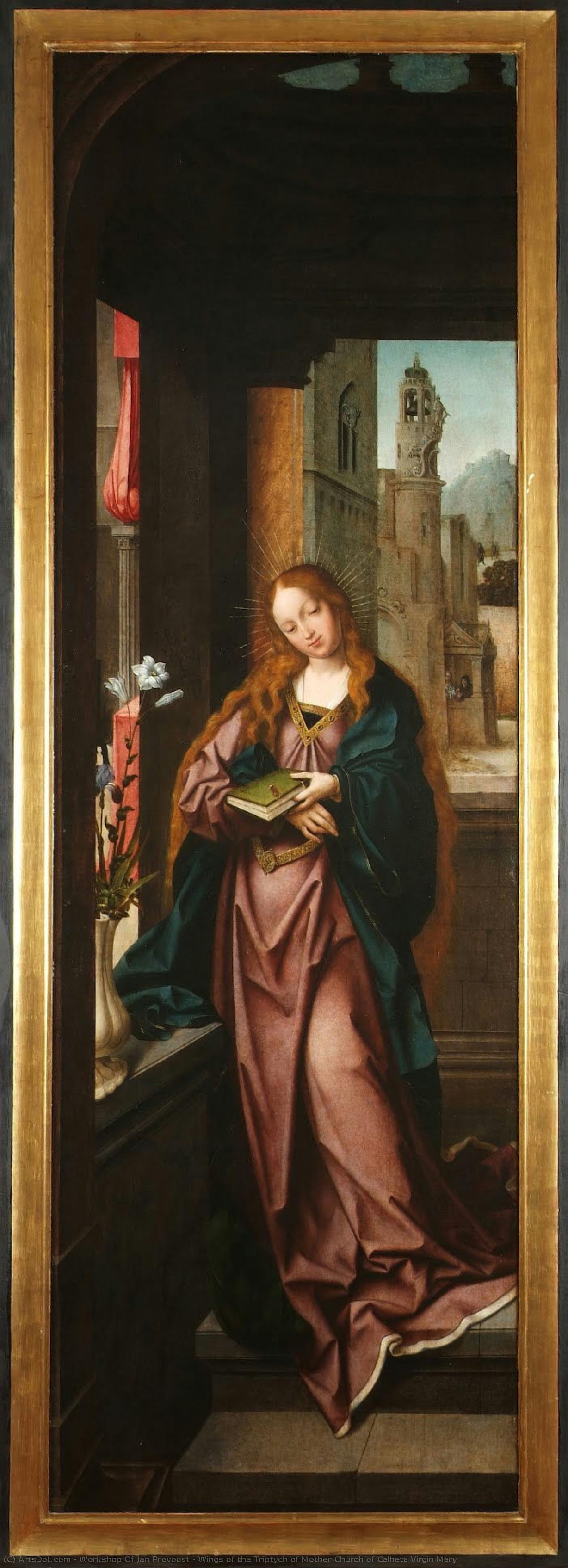 Wings Of The Triptych Of Mother Church Of Calheta Virgin Mary — Workshop Of Jan Provoost