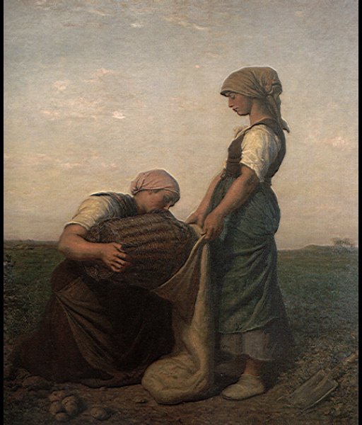 The Potato Harvest — Jules Adolphe Aimé Louis Breton