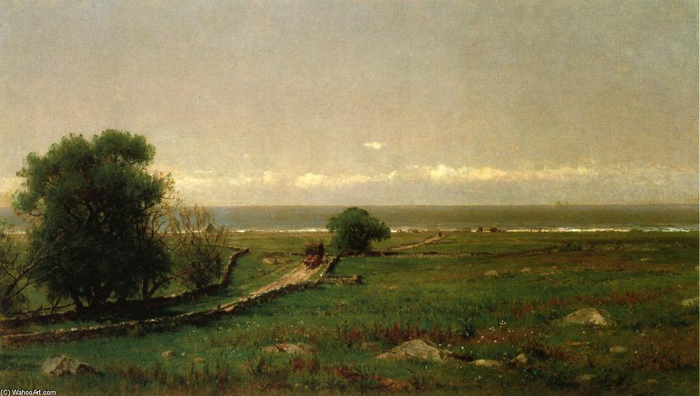 The Old Road To The Sea (also Known As Harvest Of Seaweed) — Thomas Worthington Whittredge
