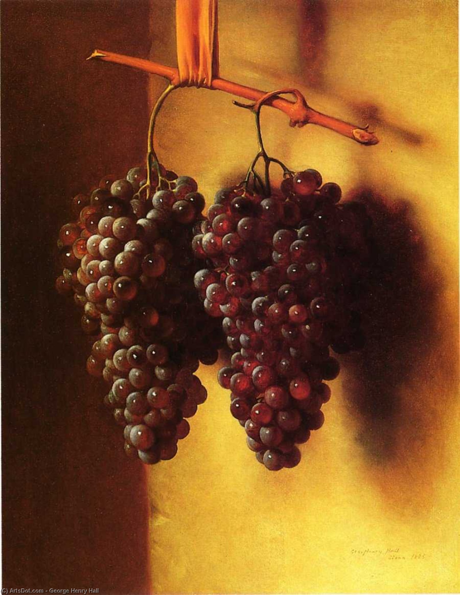 The Twins, Chianti Grapes — George Henry Hall