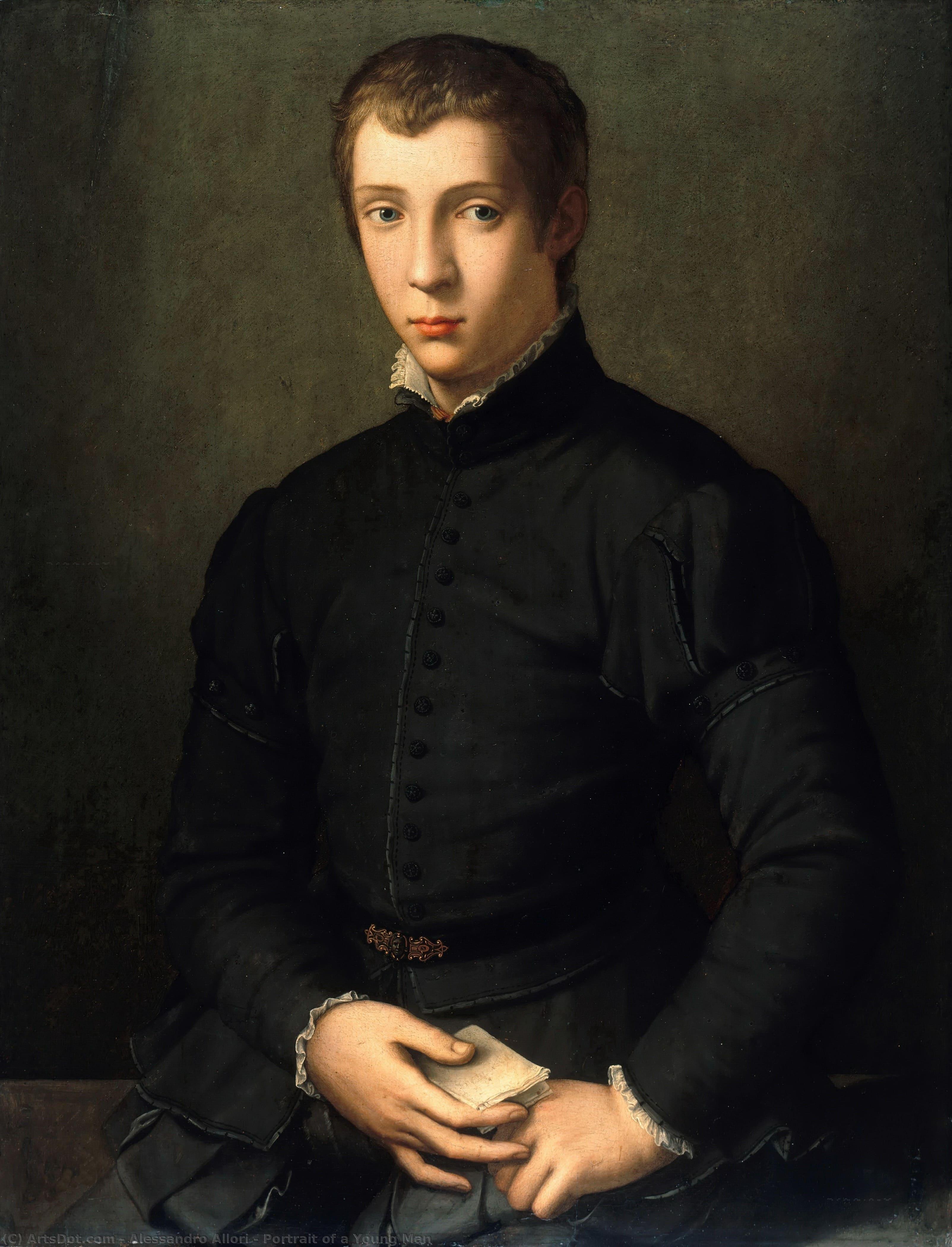 Portrait Of A Young Man — Alessandro Allori
