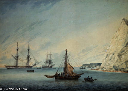 Shipping Off Shakespeare's Cliff — Samuel Atkins