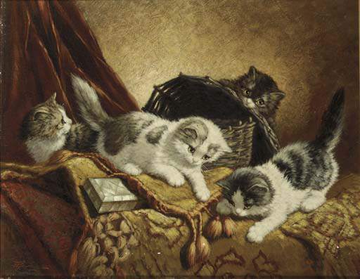 The Cat Family — Wilhelmus Hendrikus Petrus Johannes Zwart