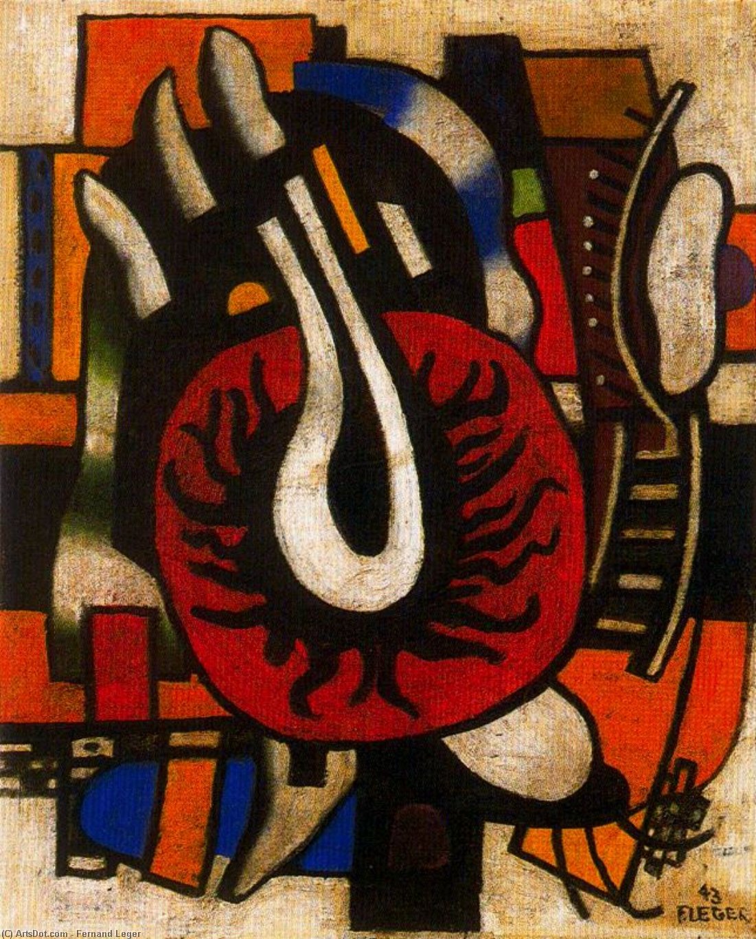 The Red Disc — Леже