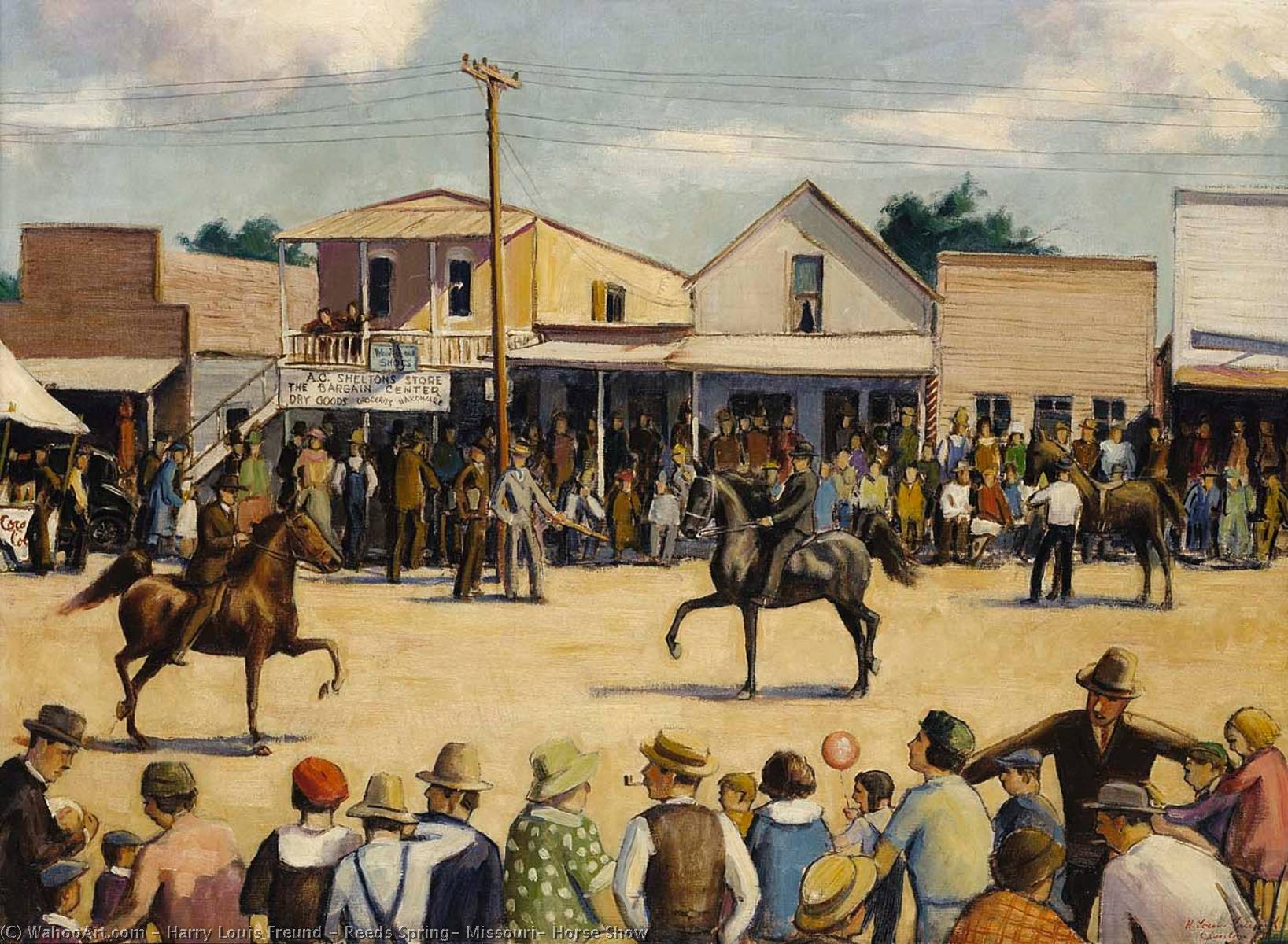 Reeds Spring, Missouri, Horse Show — Harry Louis Freund