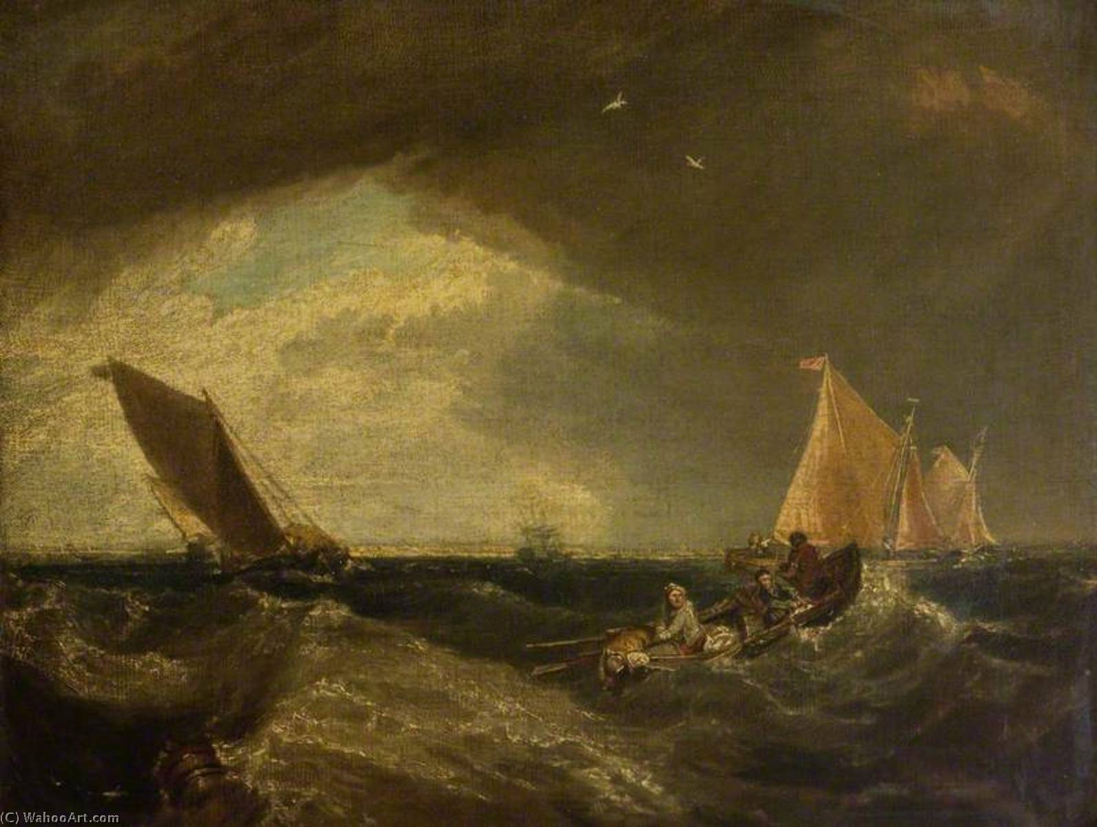 The Junction Of The Thames And The Medway — Sir Avgust Vol Kalkot