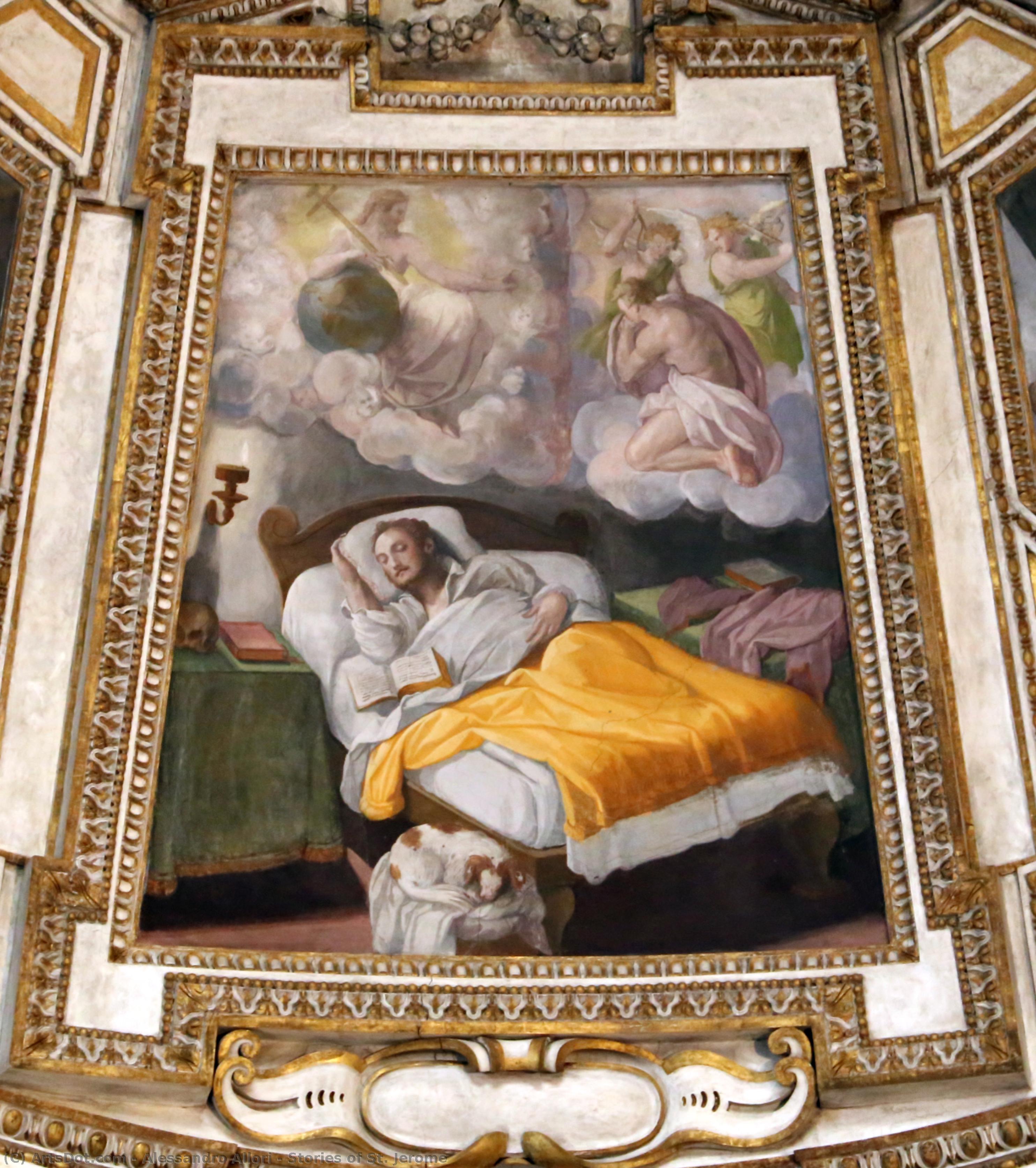 Stories Of St. Jerome — Alessandro Allori