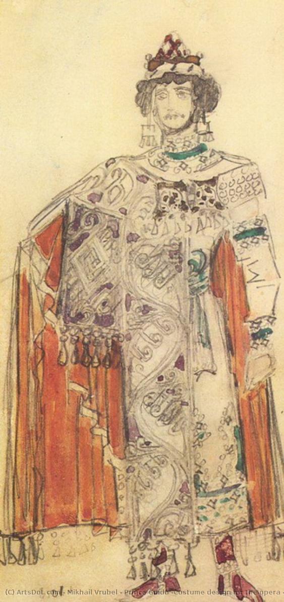 Prince Guido (costume Design For The Opera "the Tale Of Tsar Saltan") — Mikhail Vrubel