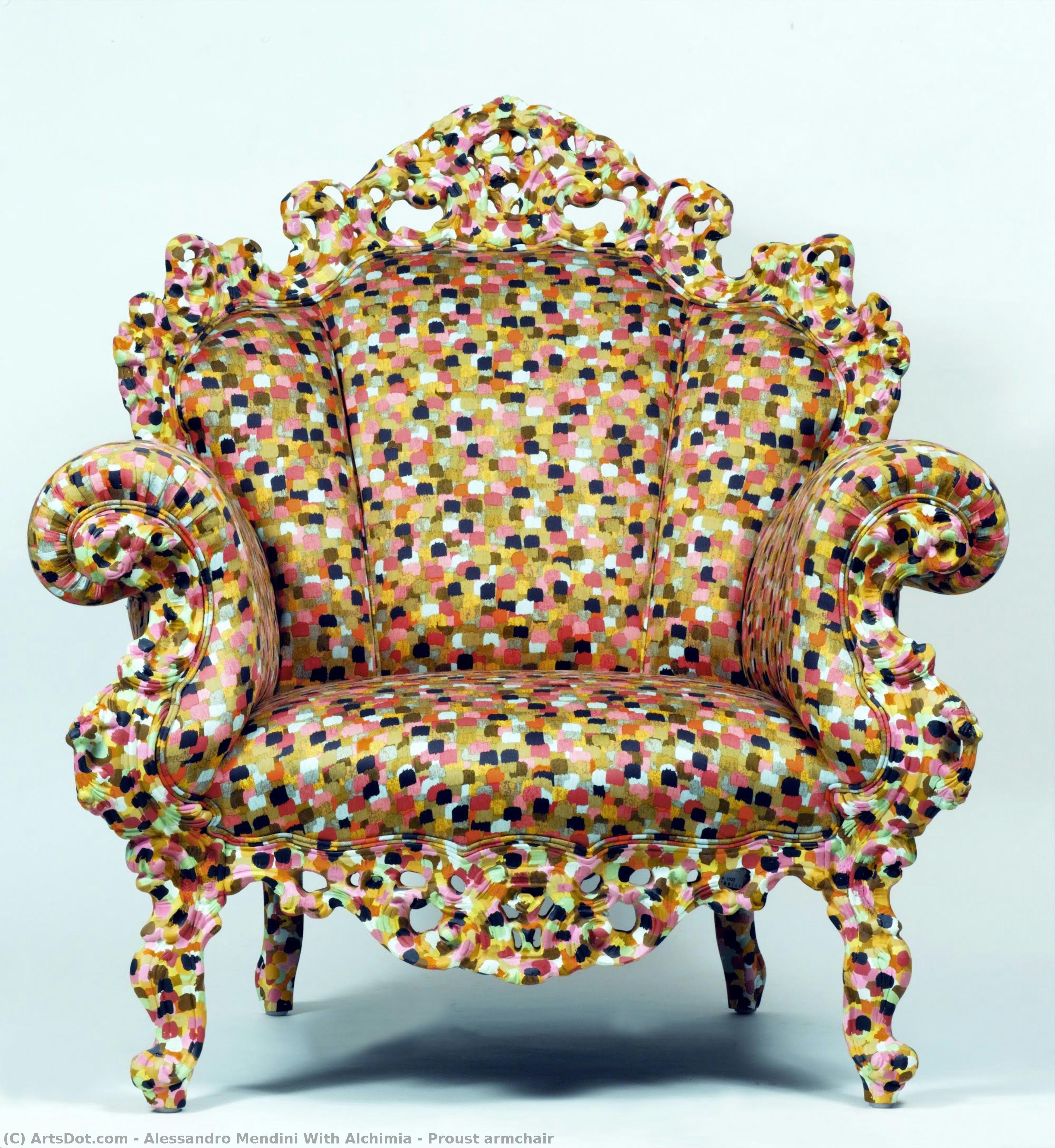 Proust Armchair — Alessandro Mendini With Alchimia