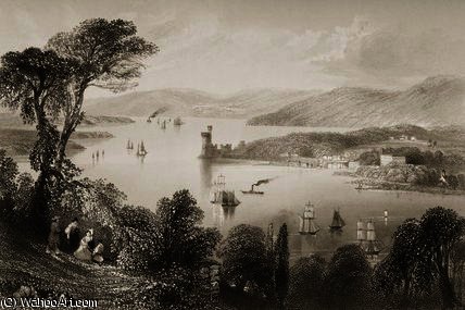 The Cork River From Below Glanmire Road — ウィリアム・ヘンリー・バートレット