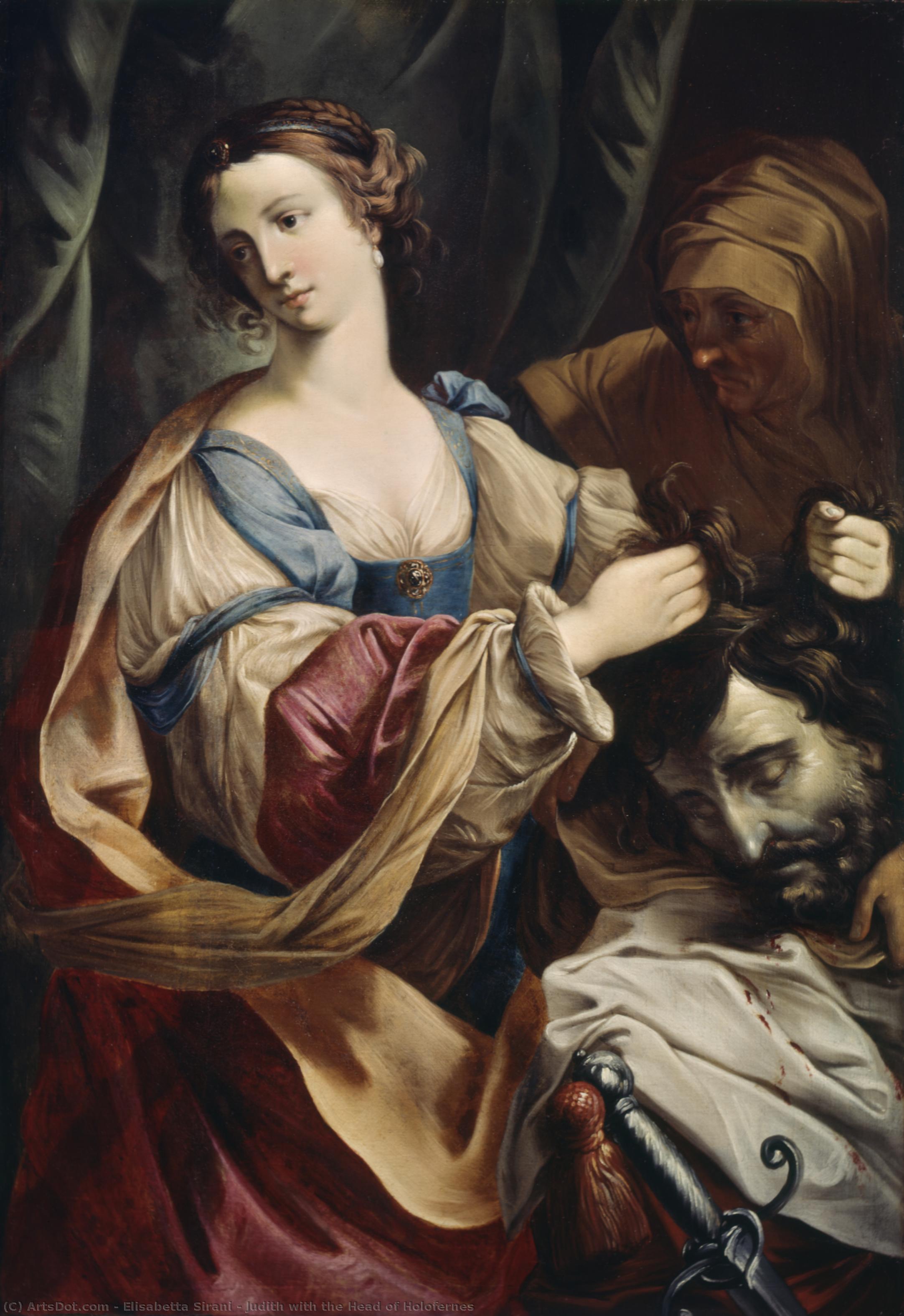 Judith With The Head Of Holofernes — Elisabetta Sirani