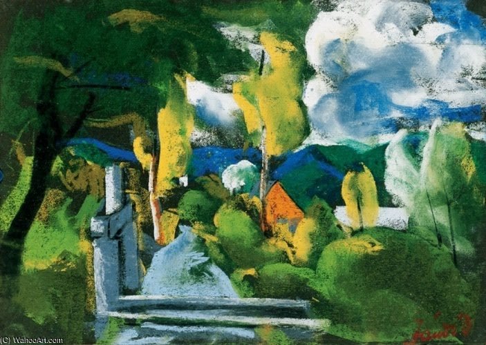 Landscape Over Nagybánya — David Jandi