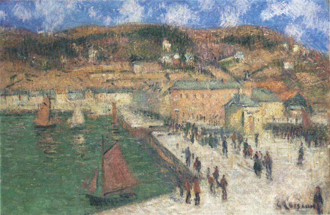 Grand Quay, Fecamp — Gustave Loiseau