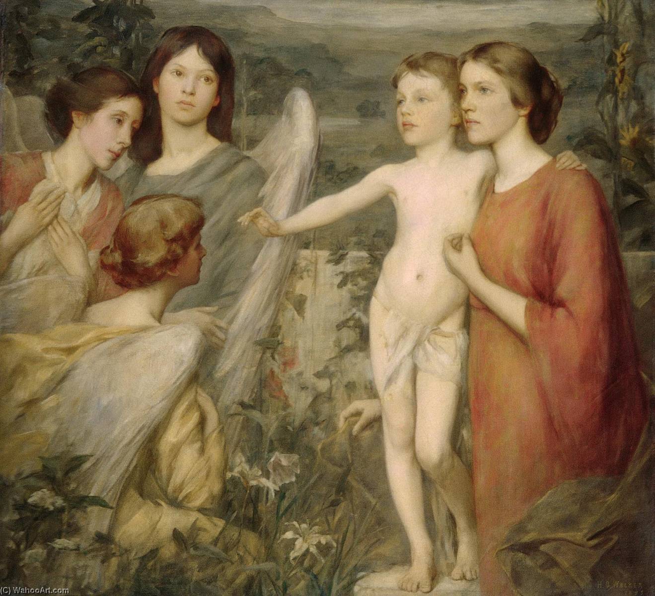 A Morning Vision — Henry Oliver Walker