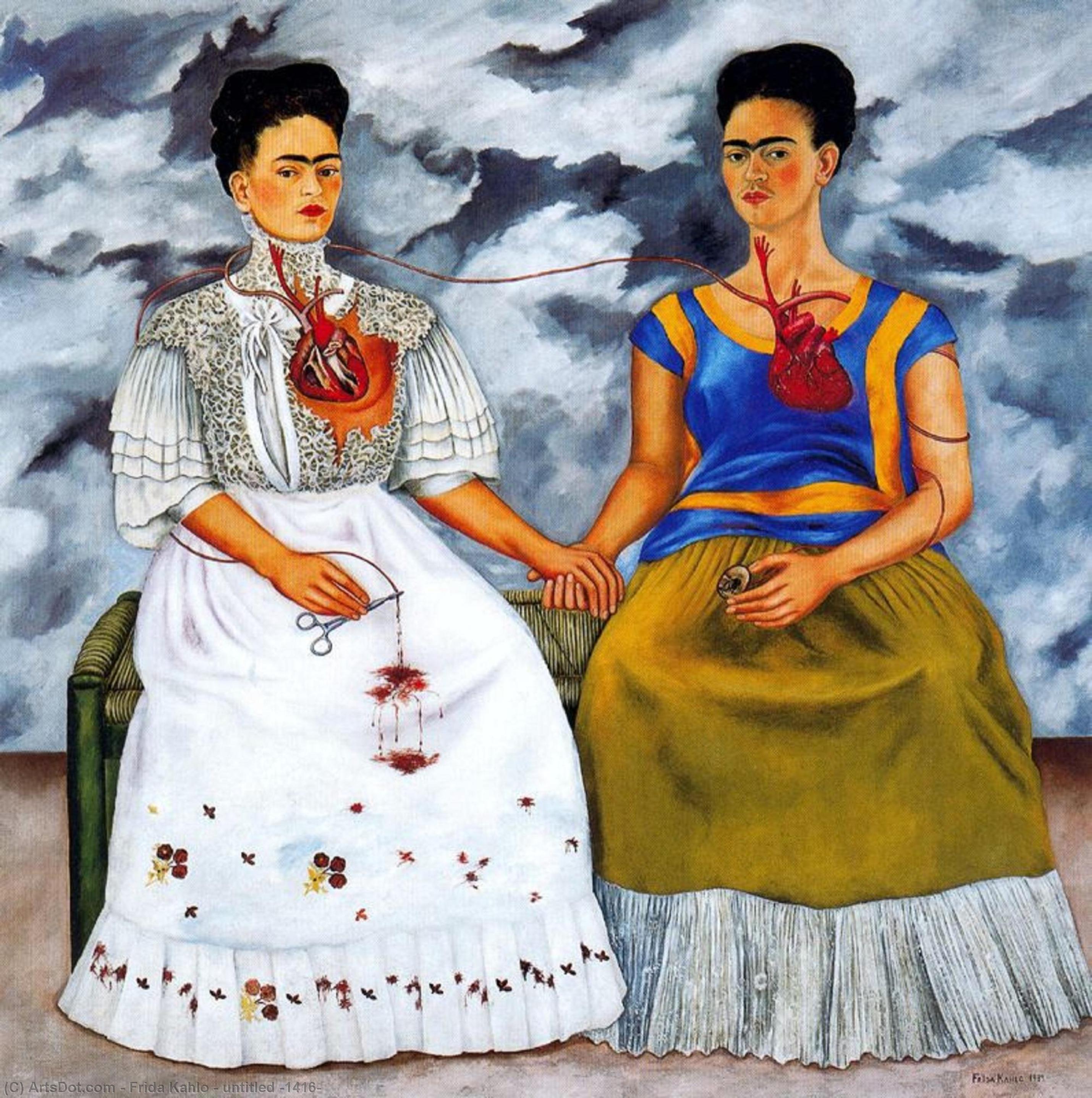 Frida Kahlo - 'die Zwei Fridas' — Frida Kahlo