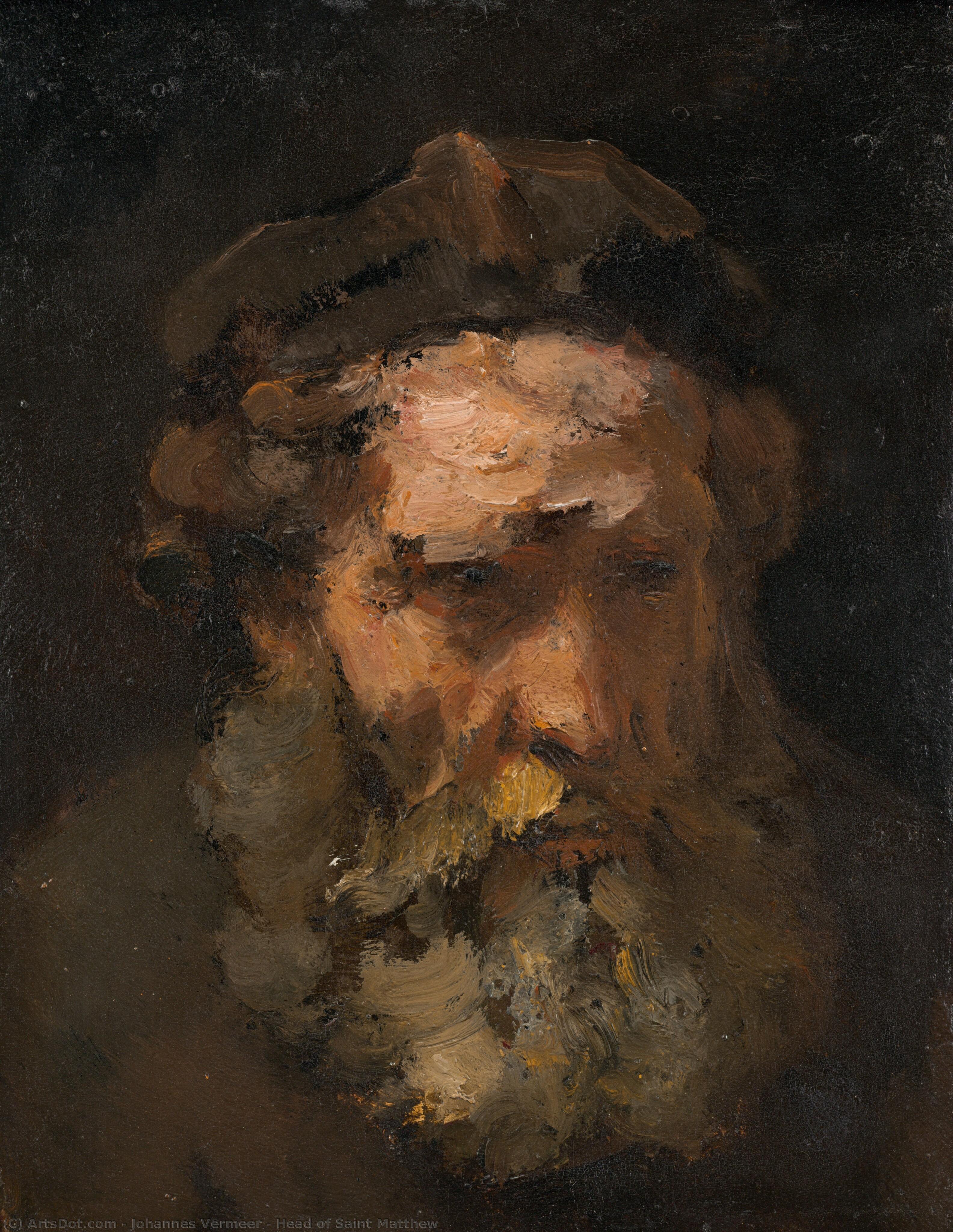 Head Of Saint Matthew — ヨハネス・フェルメール