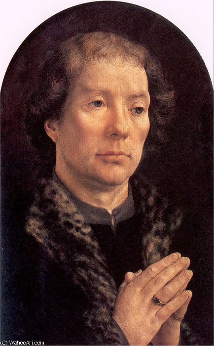 The Carondelet Diptych Left Wing, Jean Carondelet — Jan Gossaert (mabuse)