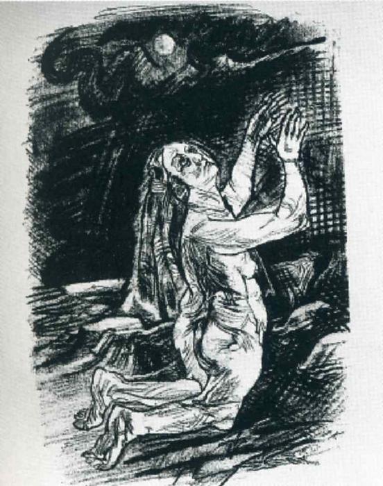 The Supplicant — Oskar Kokoschka