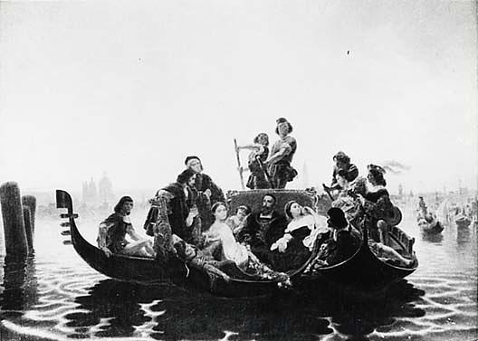 Titian On The Lagoons, (painting) — Emanuel Gottlieb Leutze