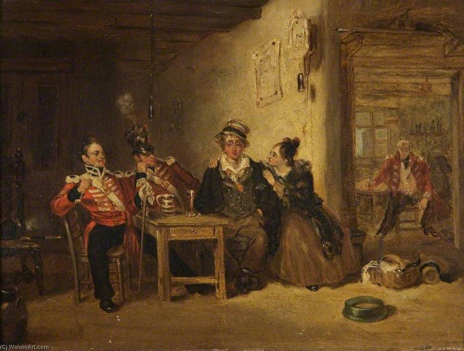 Taking The King's Shilling — Henry Liverseege