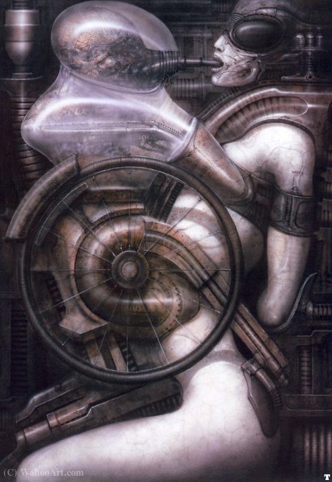 Hr Giger Biomechanoid I — Ганс Руди Гигер