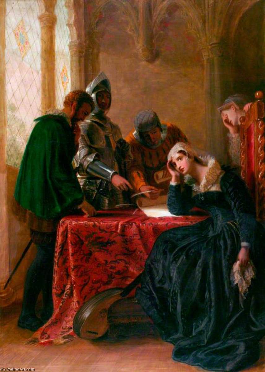 The Abdication Of Mary, Queen Of Scots — ジョセフ・アーサー・パリサー・セヴァーン