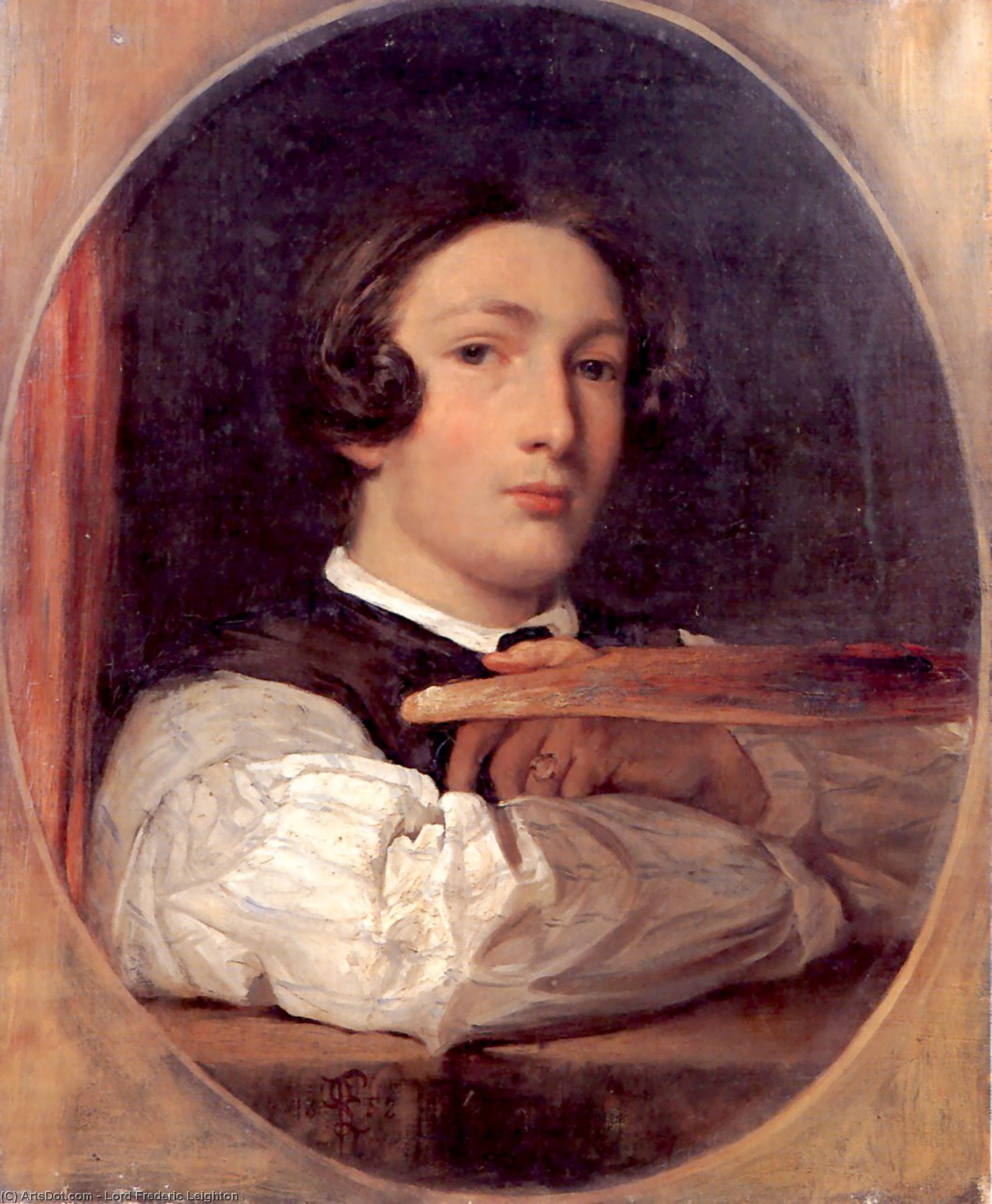Self-portrait As A Boy — Фредерик Лорд Лејтон