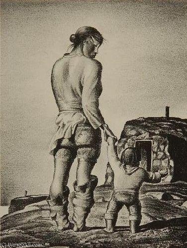 Dirty Deborah (greenland) — Rockwell Kent