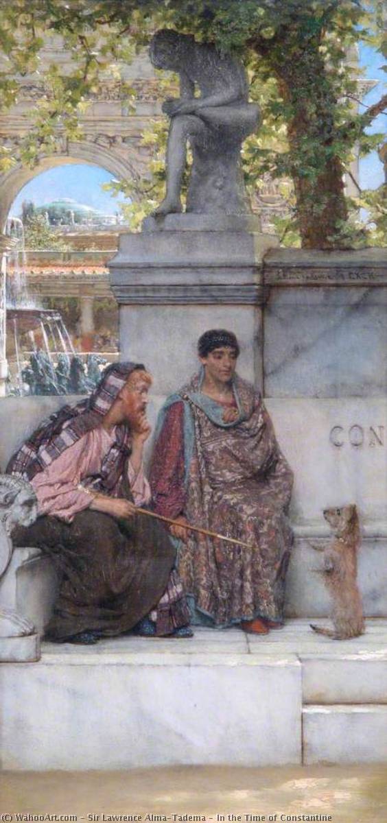 In The Time Of Constantine — Lourens Alma Tadema