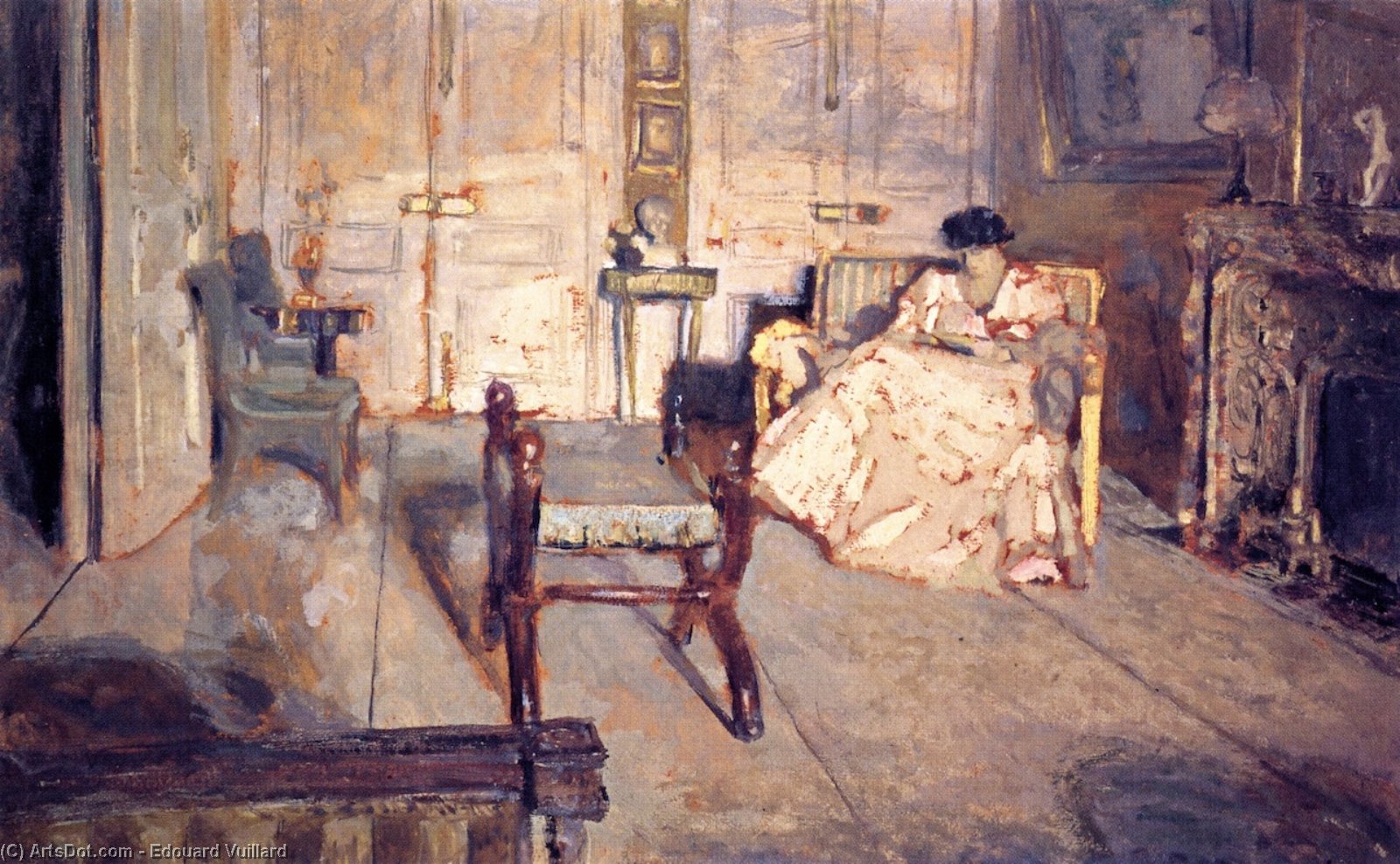 The White Salon — Jean-édouard Vuillard
