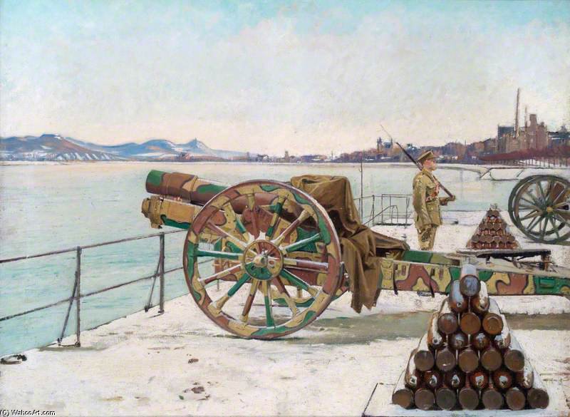 The Watch On The Rhine — Sir William Rothenstein