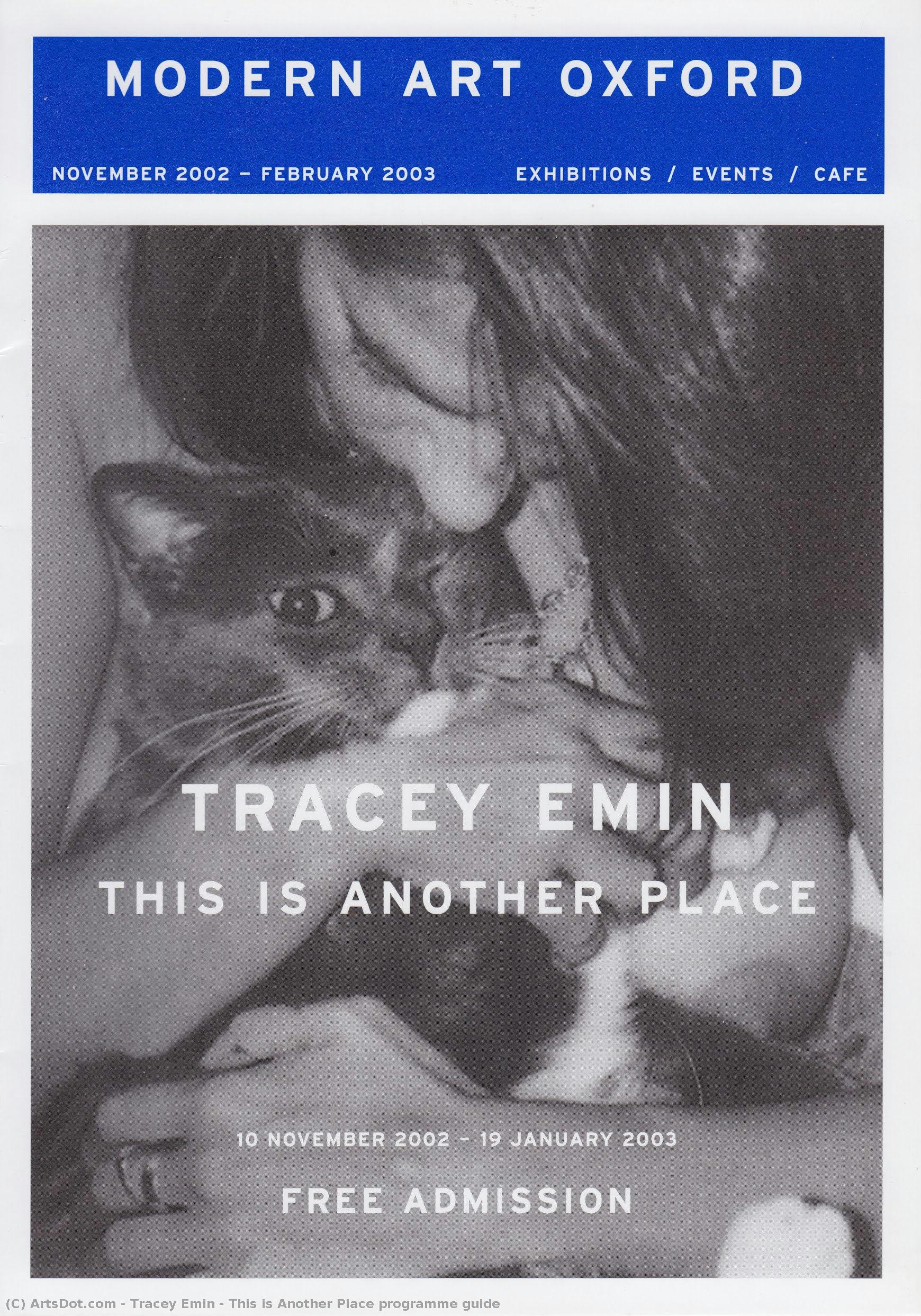 This Is Another Place Programme Guide — Tracey Emin