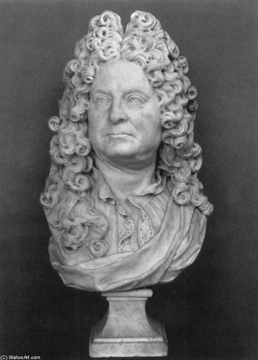 Bust Of Antoine Coypel — Antuan Kojsevoks