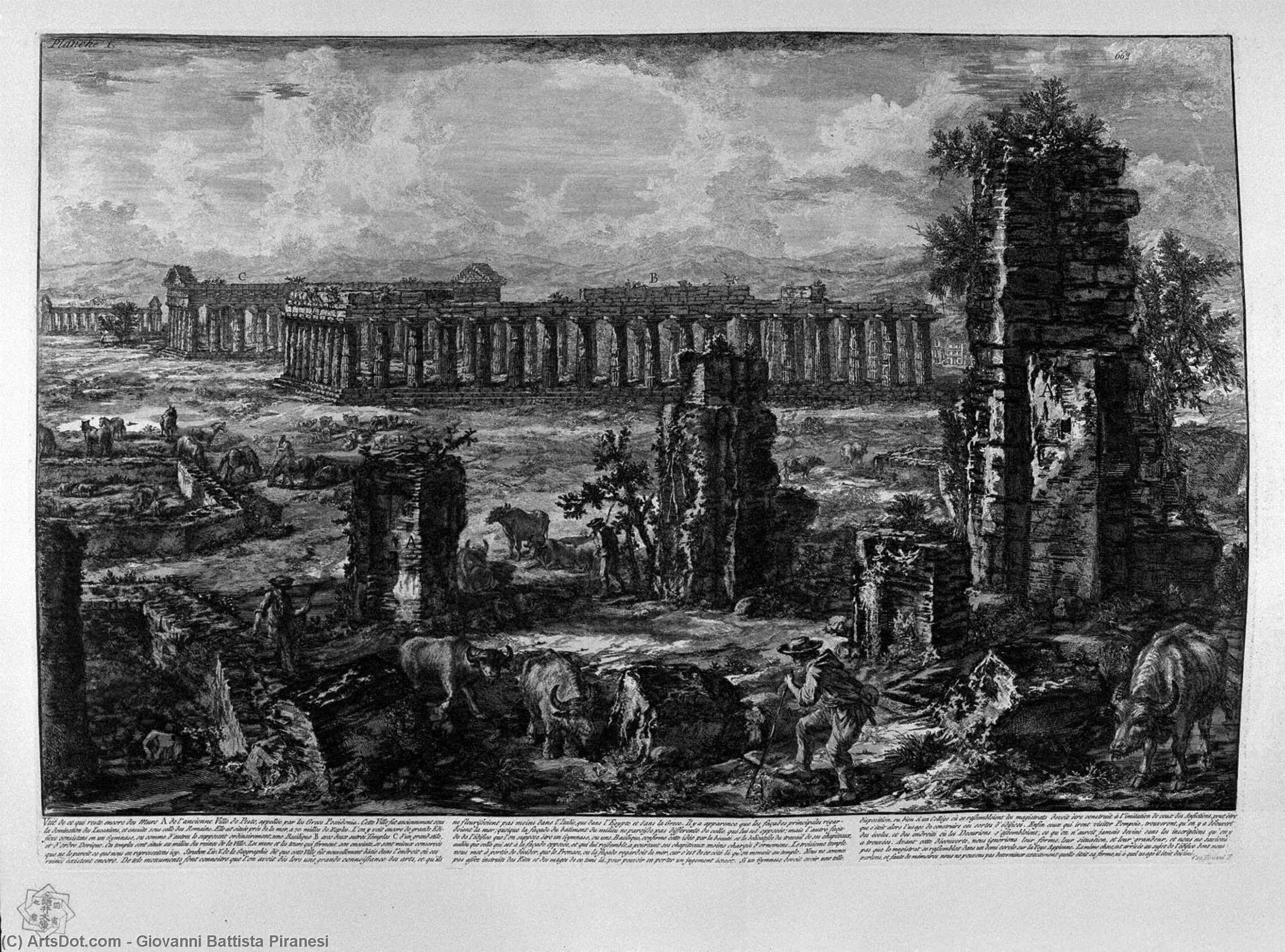 View The Remains Of The Forum Of Nerva — Giovanni Battista Piranesi