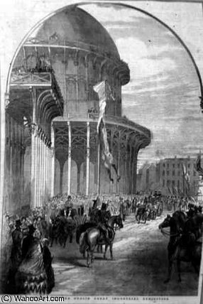 Opening Of The Great Industrial Exhibition — William Henry Bartlett